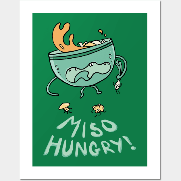 Oh! Miso! Wall Art by melonolson